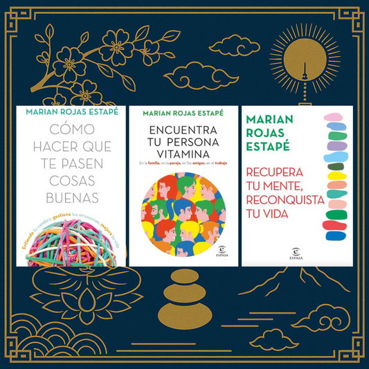 Pack Marian Rojas Estapé – 3 libros esenciales para tu bienestar emocional