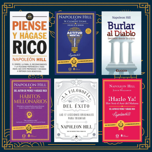 Pack Napoleon Hill – 6 libros para transformar tu mentalidad y alcanzar el éxito